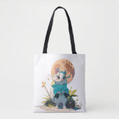 Muis mystique Canvas tas (Voorkant)