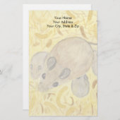 Muis Nest Briefpapier (Voorkant / Achterkant)