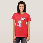 Muis of vis? – grappig huisdier – Deep Thinking Ca T-shirt (Voorkant volledig)