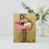 Muis omhoog draaien briefkaart (Staand voorkant)