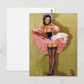 Muis omhoog draaien briefkaart (Voorkant / Achterkant)