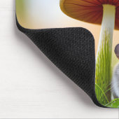 Muis onder een paddenstoel muismat (Hoek)