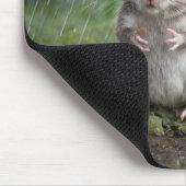 Muis onder een paddenstoel muismat (Hoek)