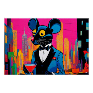 MUIS OP DE STAD 2 PERFECT POSTER