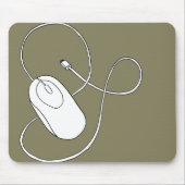Muis op Mousepad Muismat (Voorkant)