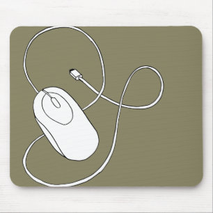 Muis op Mousepad Muismat