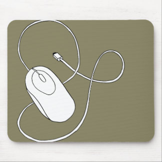 Muis op Mousepad Muismat