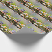 Muis op paddestoel cadeaupapier (Hoek)