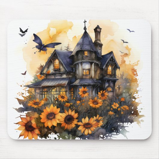 Muis pad sublimatie Halloween Muismat (Voorkant)