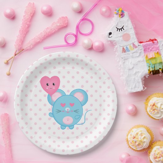 Muis Papieren Bordje (Feest)