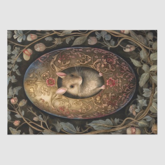 Muis Pasen Tissuepapier (Voorkant)