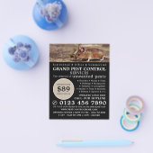 Muis, plaagbesturing Adverteren Flyer (Enkel)