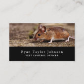 Muis, plaagbesturing visitekaartje (Voorkant)