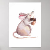 Muis Poster Voor Kinderkamer Decoratie (Voorkant)