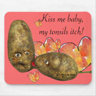 Muis Potato Mousepad Valentijn Muismat