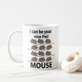 Muis Rat Dier Ik Kan Je Mooie Huisdier Muis Zijn Koffiemok
