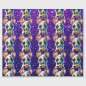 Muis Schattige Charmant Thema Karakter Gift Wrap Cadeaupapier (Vlak)