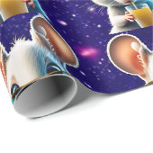 Muis Schattige Charmant Thema Karakter Gift Wrap Cadeaupapier (Rol Hoek)