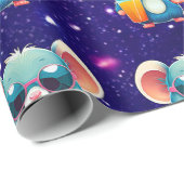 Muis Schattige Charmant Thema Karakter Gift Wrap Cadeaupapier (Rol Hoek)