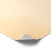 Muis schattige paraplu sinaasappel bloemen oud pap poster (Hoek)