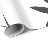 Muis Silhouet Minimalistisch Dier Cadeaupapier (Rol Hoek)