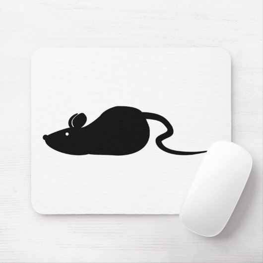 Muis Silhouette Muismat (Met muis)