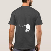 Muis Silhouetten Donker T-shirt (Achterkant)