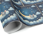 Muis Slapen in een Cloud Cadeaupapier (Rol Hoek)