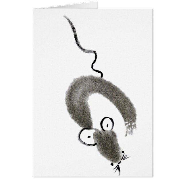 Muis, Sumi-e (Voorkant)