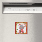 Muis Tunes Santa Magneet (Insitu (Vaatwasser))