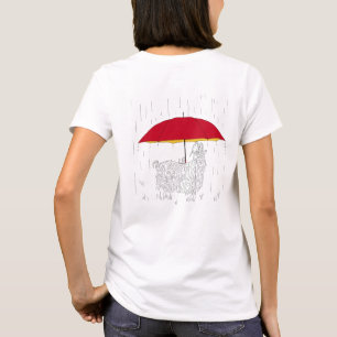 Muis Umbrella voor geiten T-shirt