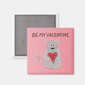 Muis Valentijn Magneet (Voorkant / Achterkant)