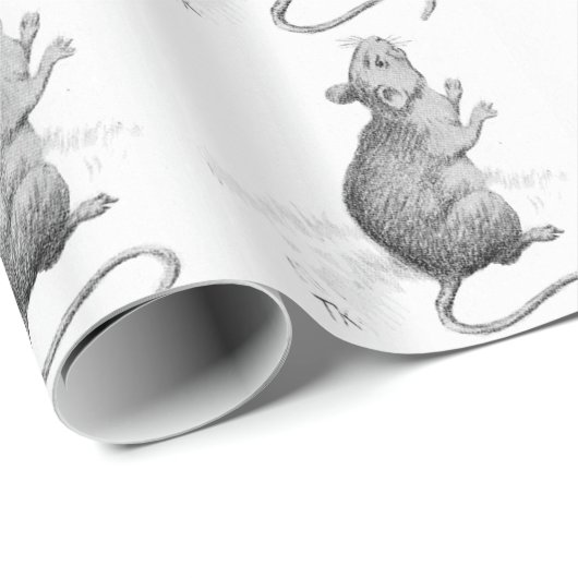 Muis van Theodor Severin Kittelsen Cadeaupapier (Rol Hoek)