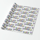Muis Verjaardag Leuk Cadeaupapier (Uitgerold)