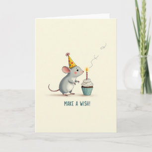 Muis Verjaardagskaart Kaart
