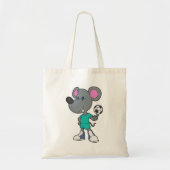 Muis Voetbal Soccer Tote Bag (Voorkant)