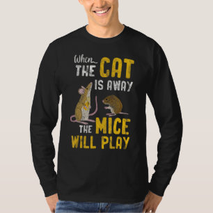 Muis voor mannen Kinder muizen Ratón Maus Coward P T-shirt