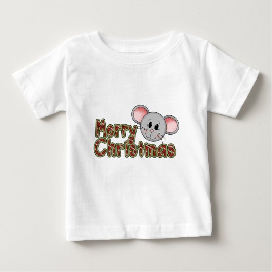 Muis Vrolijke Kerstshirts en -cadeaus (Voorkant)