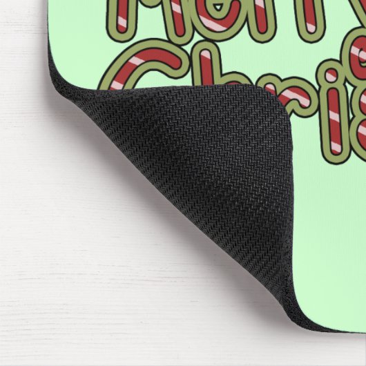 Muis Vrolijke Kerstshirts en -cadeaus Muismat (Hoek)