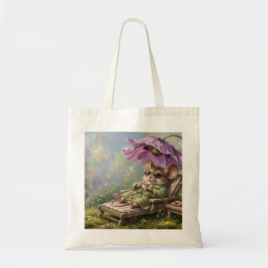 Muis Zonnebril Tote Bag (Voorkant)