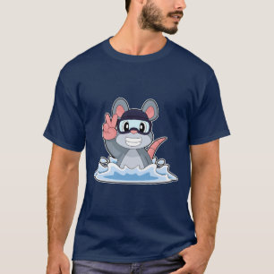 Muis Zwemmen Zwembril Zomer T-shirt