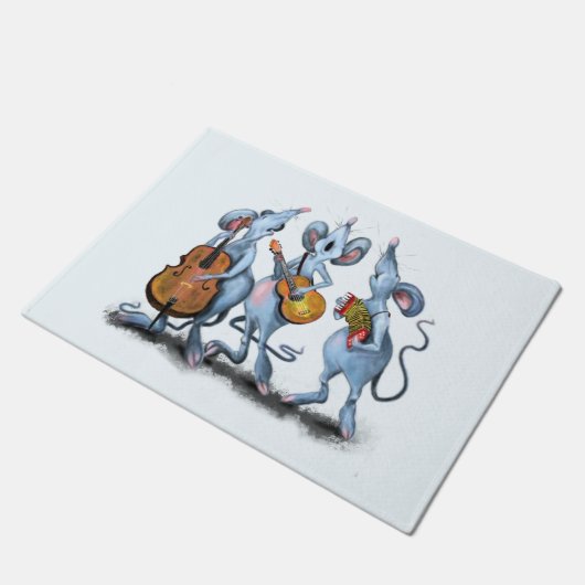 Muisband Fun Doormat Deurmat (Schuin)