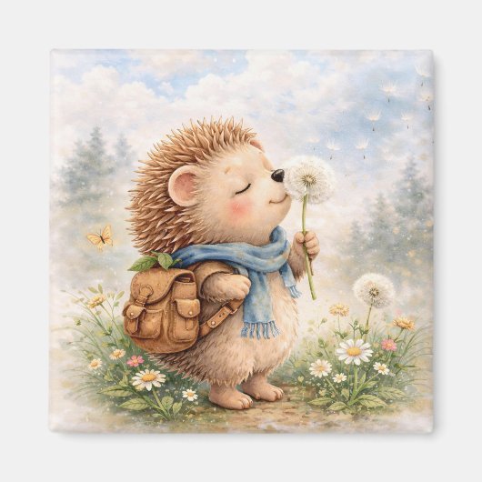 Muisbever Paardenbloem Magneet (Voorkant)