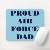 Muisblad Trotse Air Force Vader Muismat (Met muis)