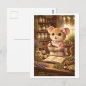 Muiscarrière als apotheker briefkaart (Voorkant / Achterkant)