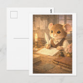 Muiscarrière als dichter briefkaart (Voorkant / Achterkant)