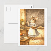 Muiscarrière als leraar briefkaart (Voorkant / Achterkant)