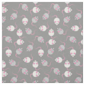 Muisdieren in de luis stof (Swatch)