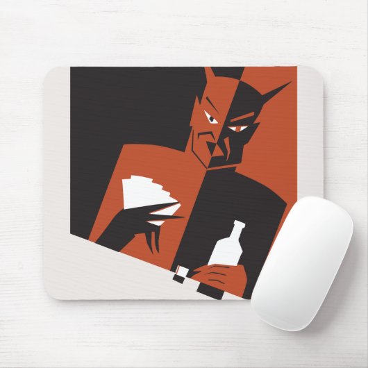Muisepad "De stemmen van de duivel" Muismat (Met muis)