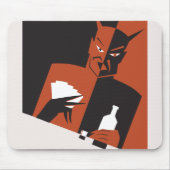 Muisepad "De stemmen van de duivel" Muismat (Voorkant)